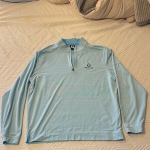 FootJoy Sky Blue Long Sleeve Pullover